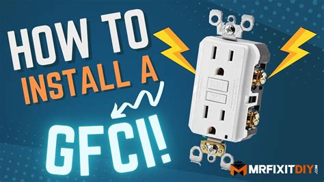 how to install gfci outlet with metal box|install new gfci outlet.